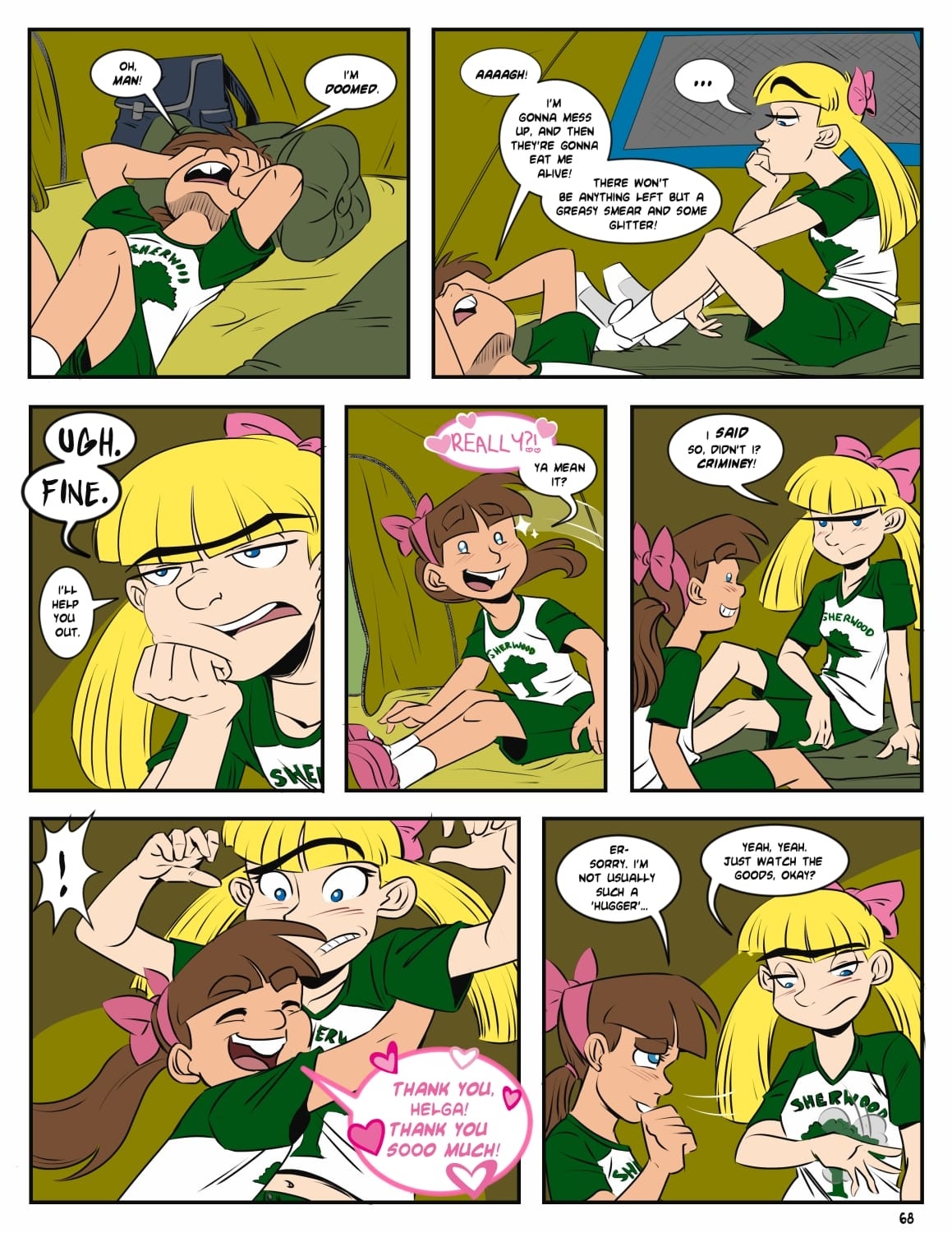 Camp Sherwood Part 4 Porn Comics english 19