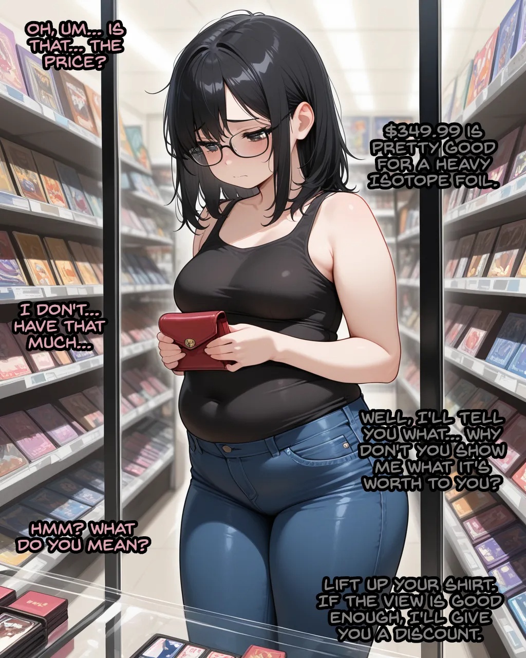 Card Shop By BrokenBismuth Porn Comics english 03