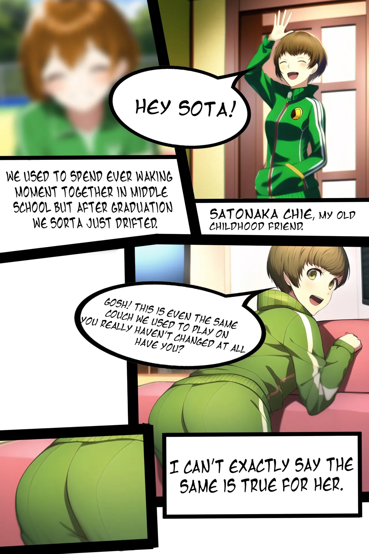 Childhood Friend Chie Porn Comics english 03