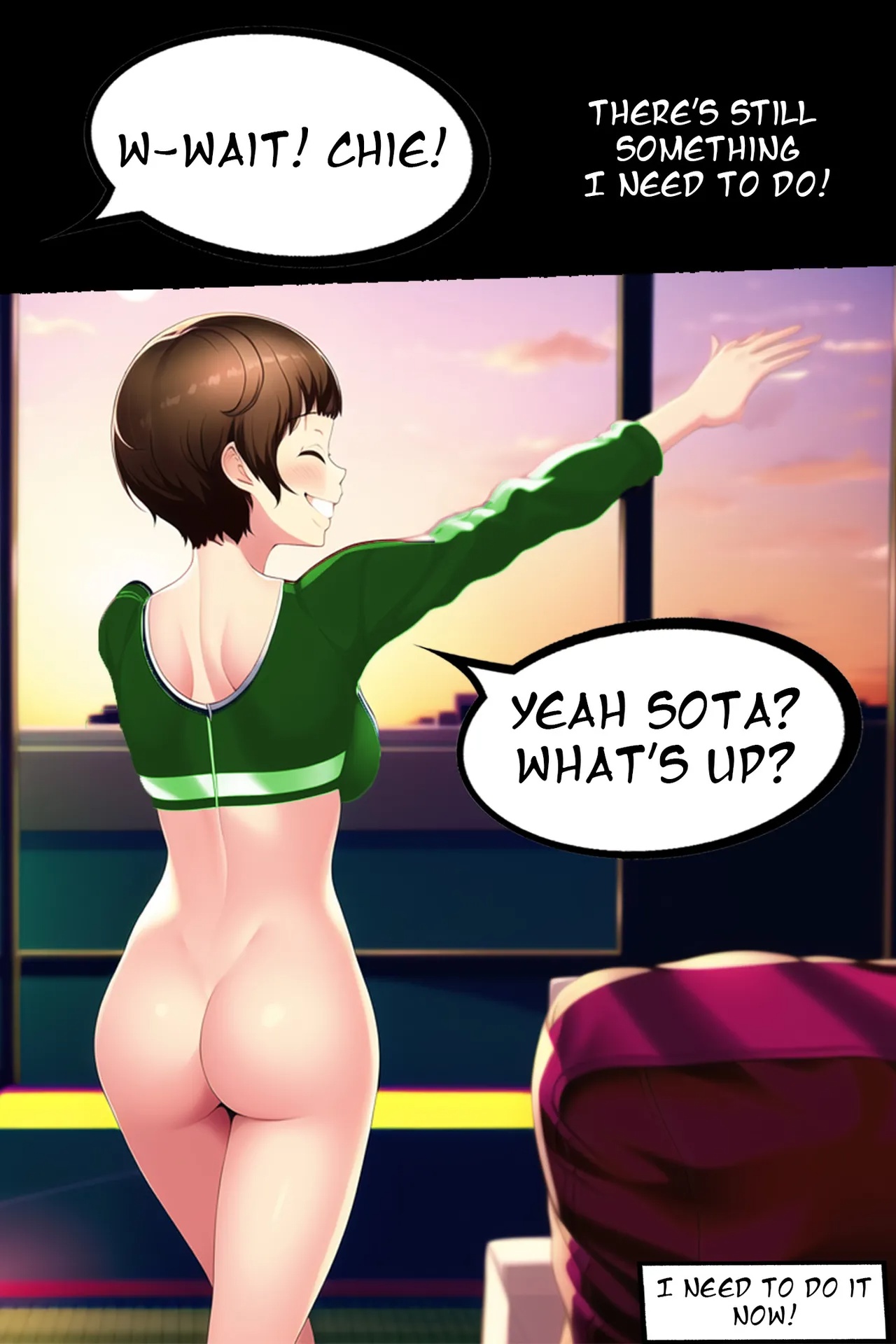 Childhood Friend Chie Porn Comics english 14