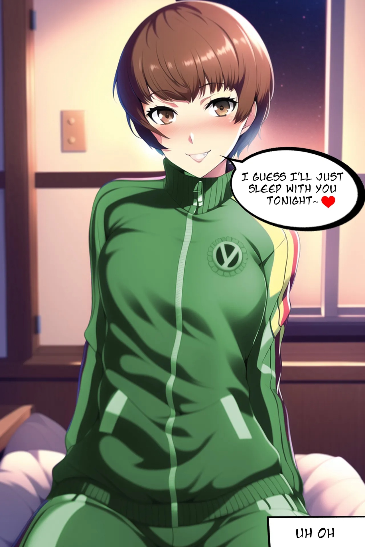 Childhood Friend Chie Porn Comics english 18