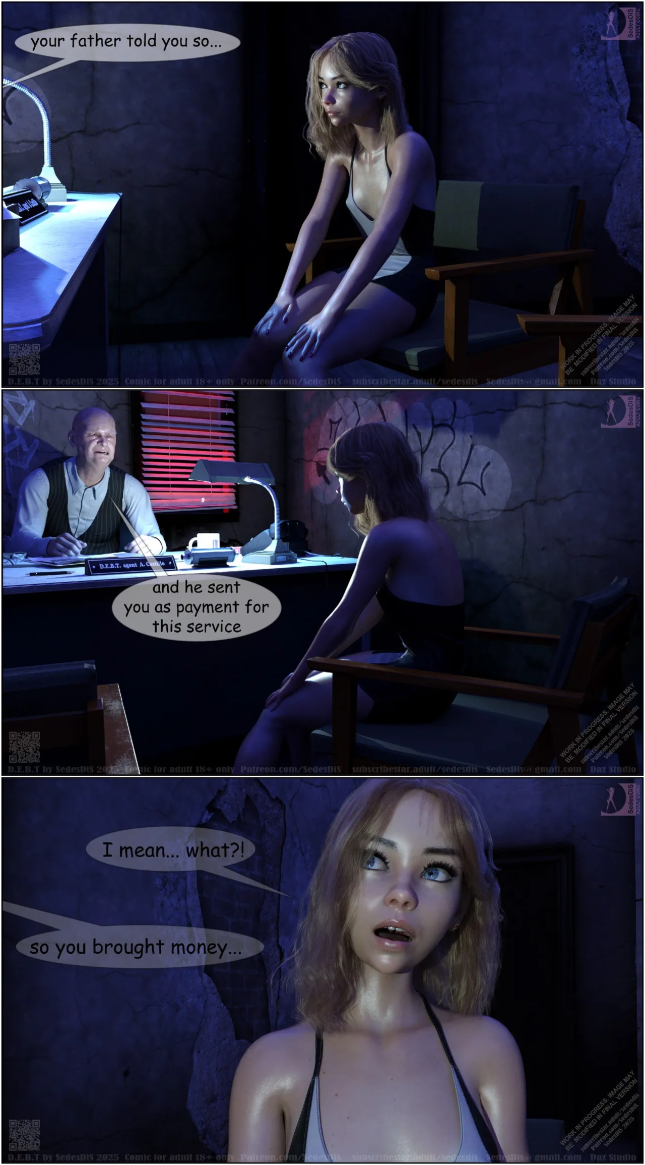 D.E.B.T By SedesDiS Porn Comics english 04