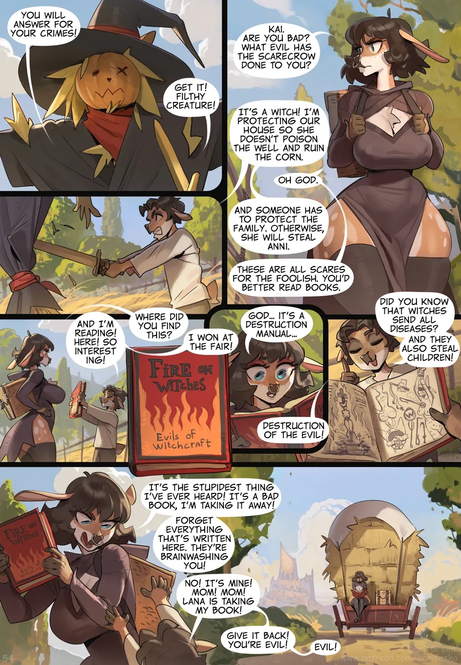 Dark Green Porn Comics english 55