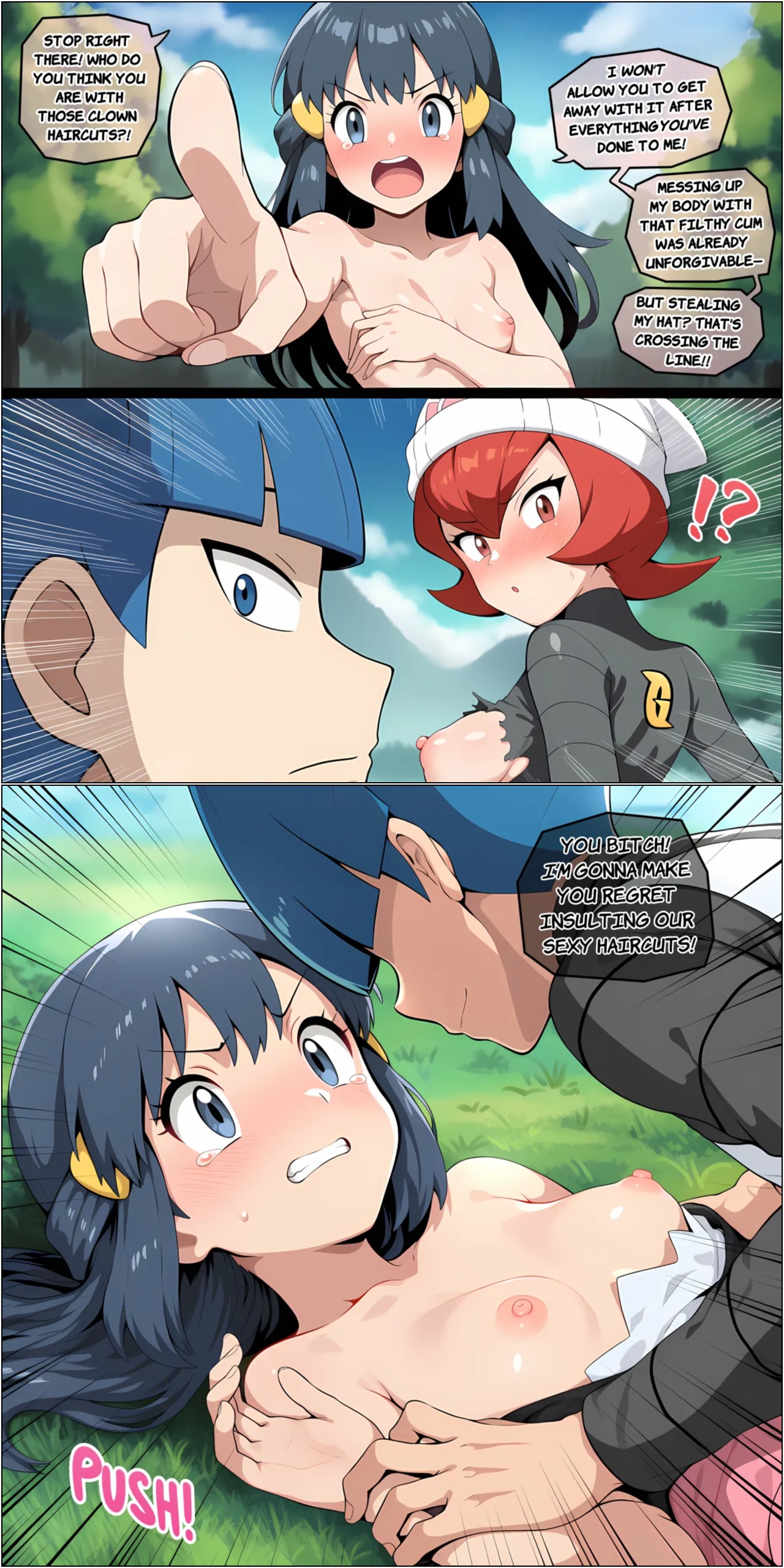 Dawn's Defeat Porn Comics english 17