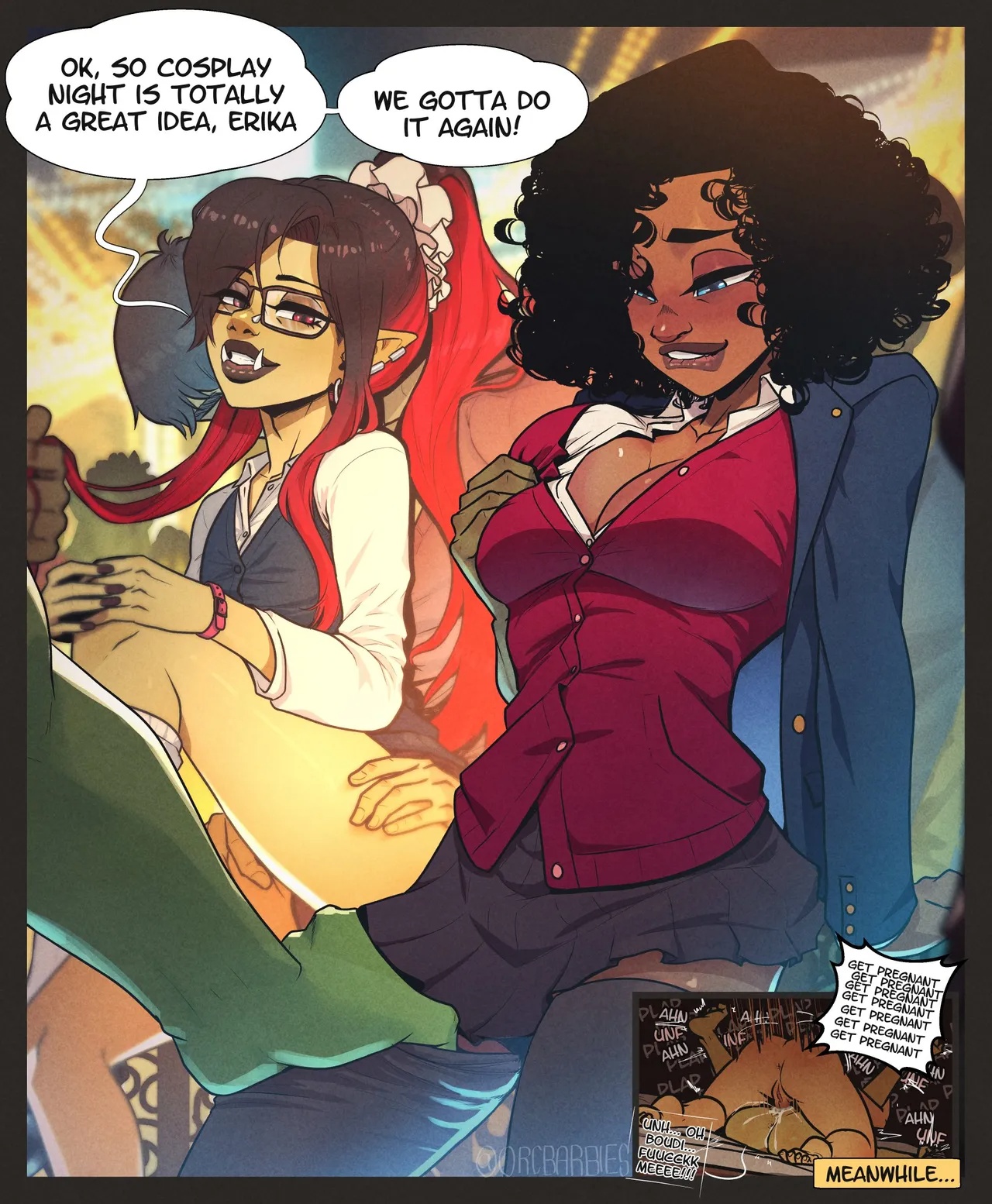 Erika: Shorts Porn Comics english 18