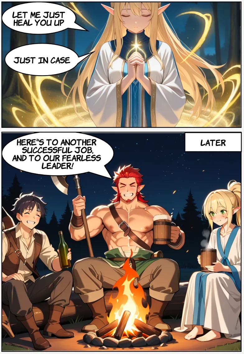 Fall Of The Holy Paladin Porn Comics english 06