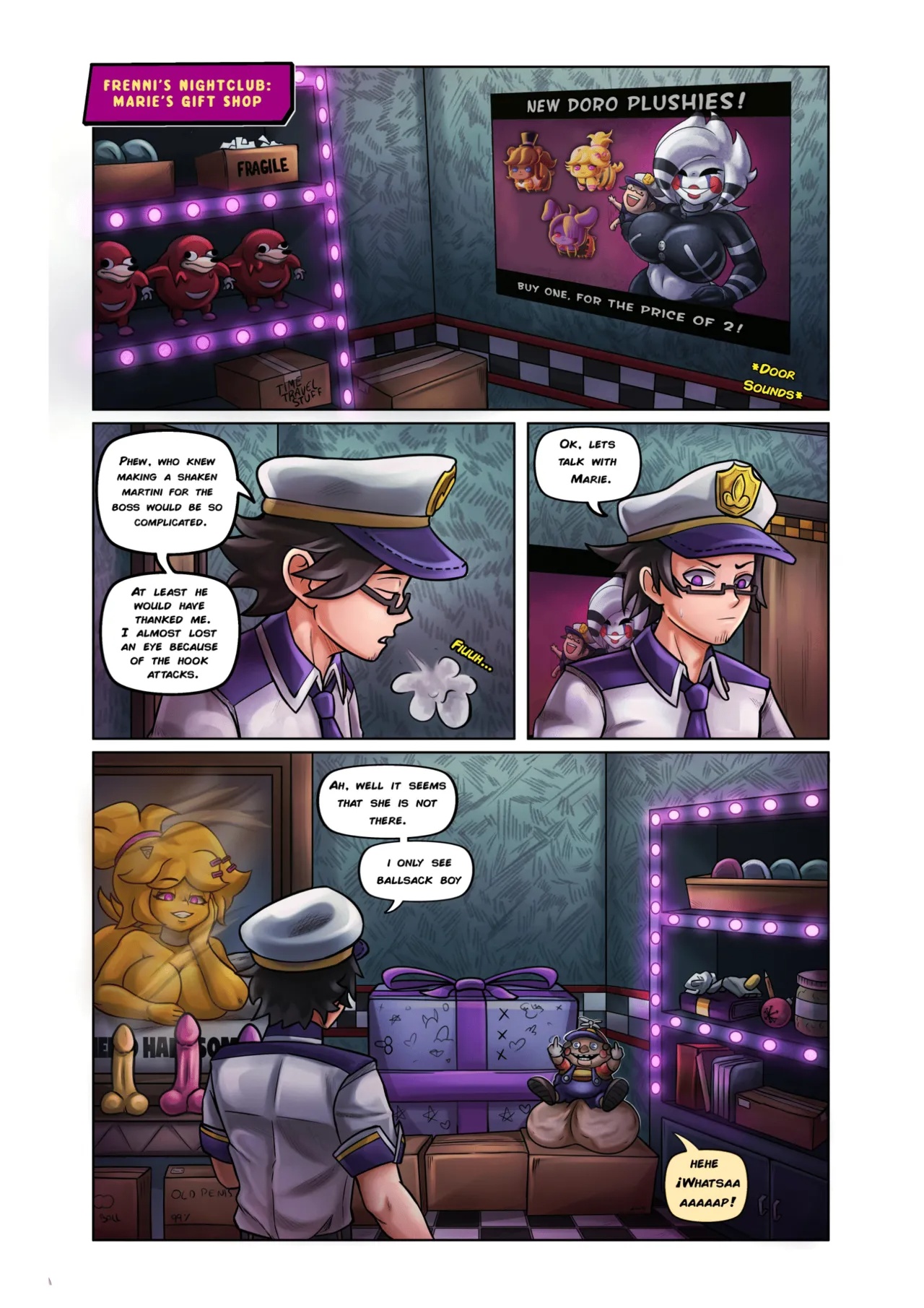 Fap nights at Frennis Part 6: Marie's Lair Porn Comics english 03