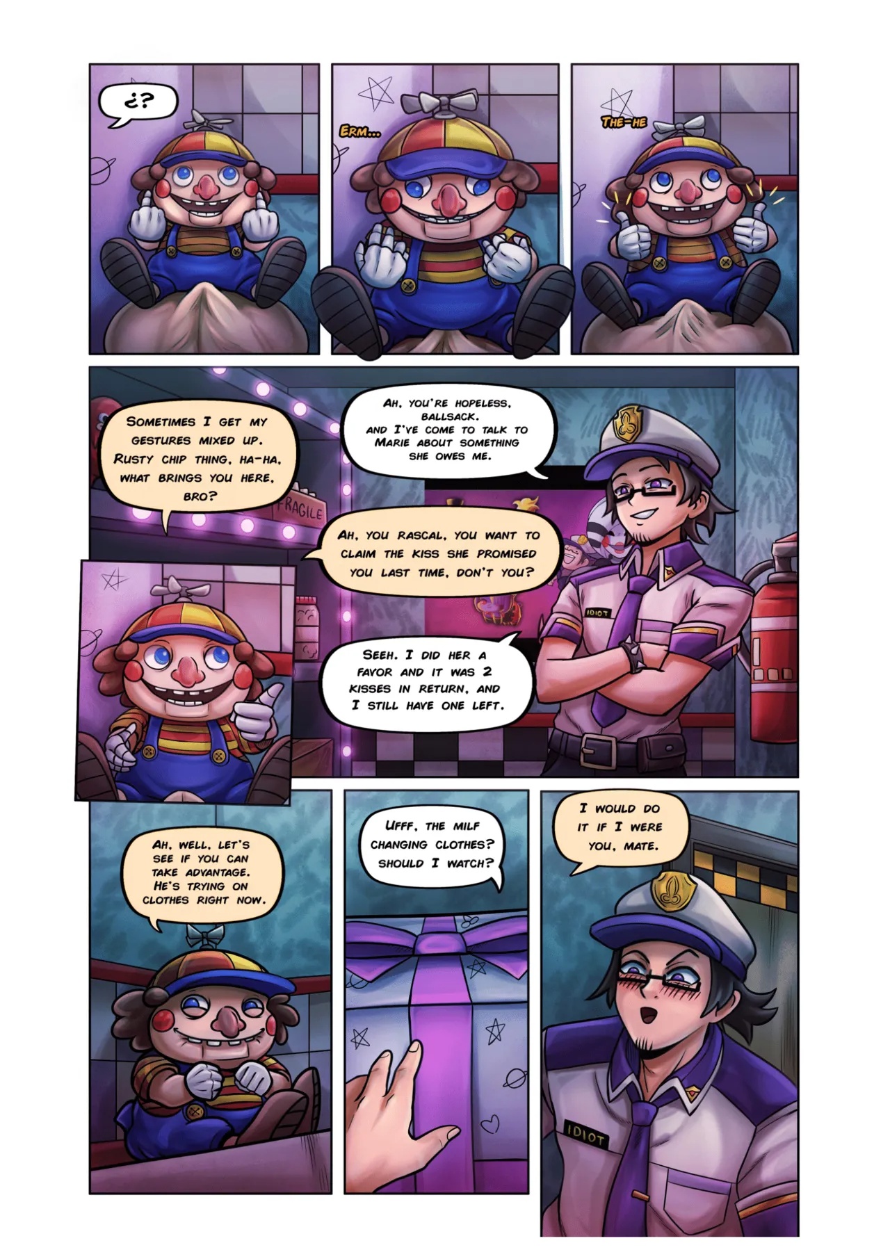 Fap nights at Frennis Part 6: Marie's Lair Porn Comics english 04