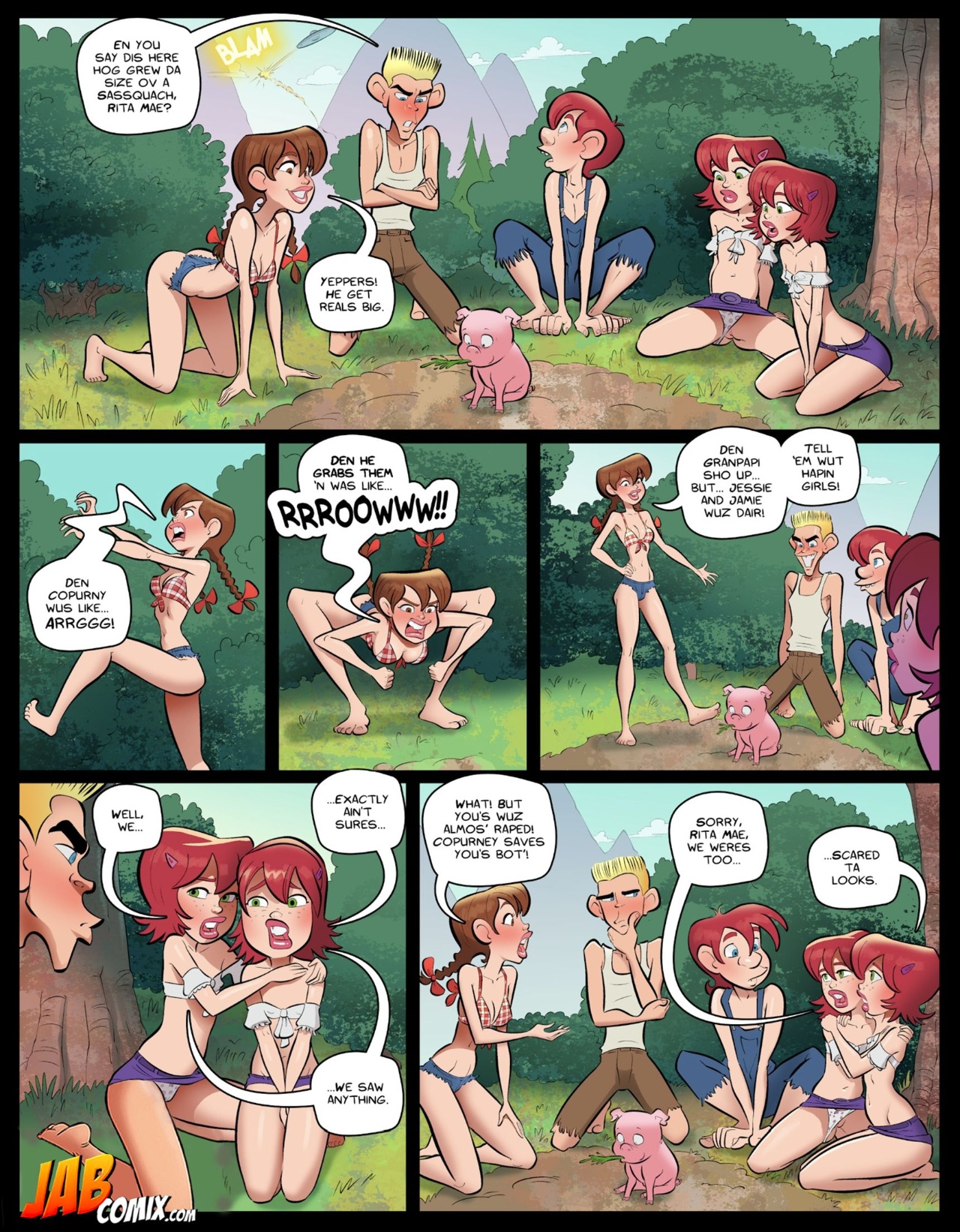 Farm Lessons By JABComix Part 22 Porn Comics english 05