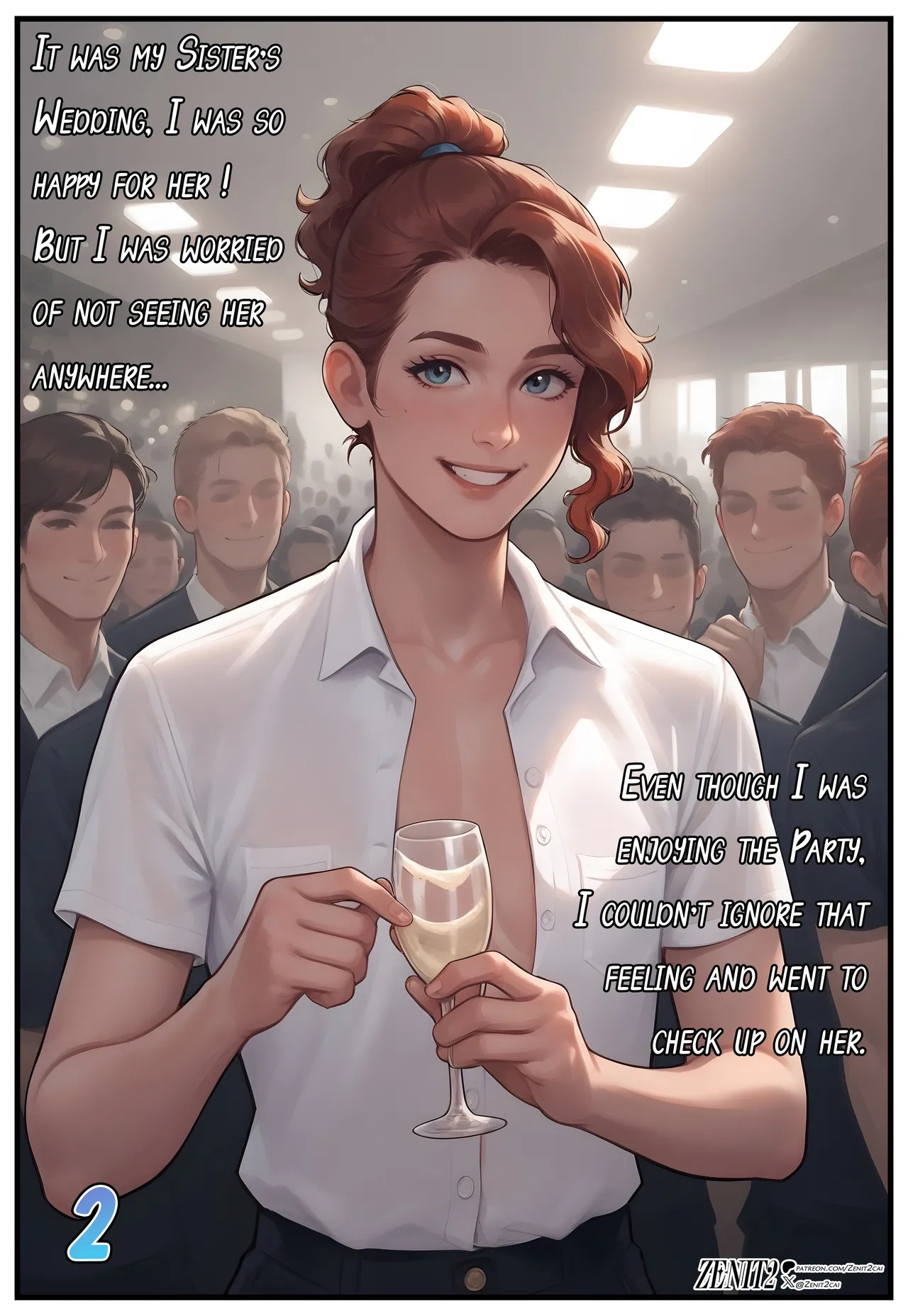 Filling In For The Bridesmaid Porn Comics english 03