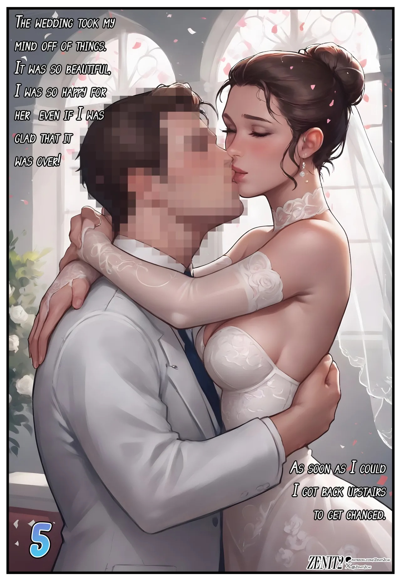 Filling In For The Bridesmaid Porn Comics english 06