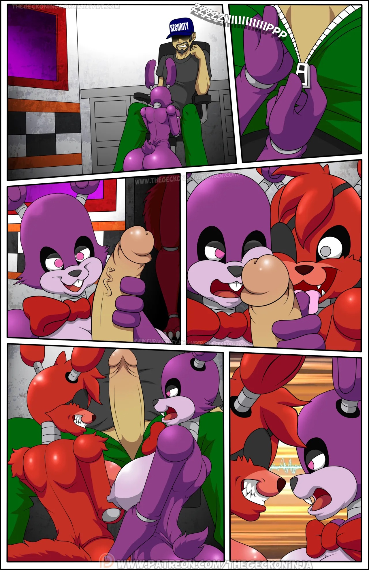 Five Fuck's At Freddy's Porn Comics english 21