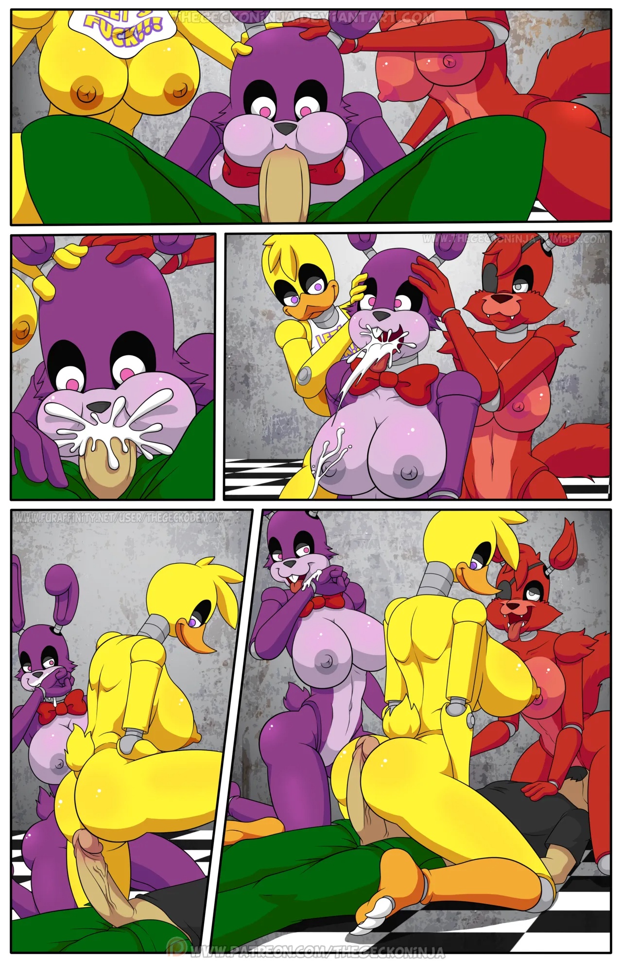 Five Fuck's At Freddy's Porn Comics english 32