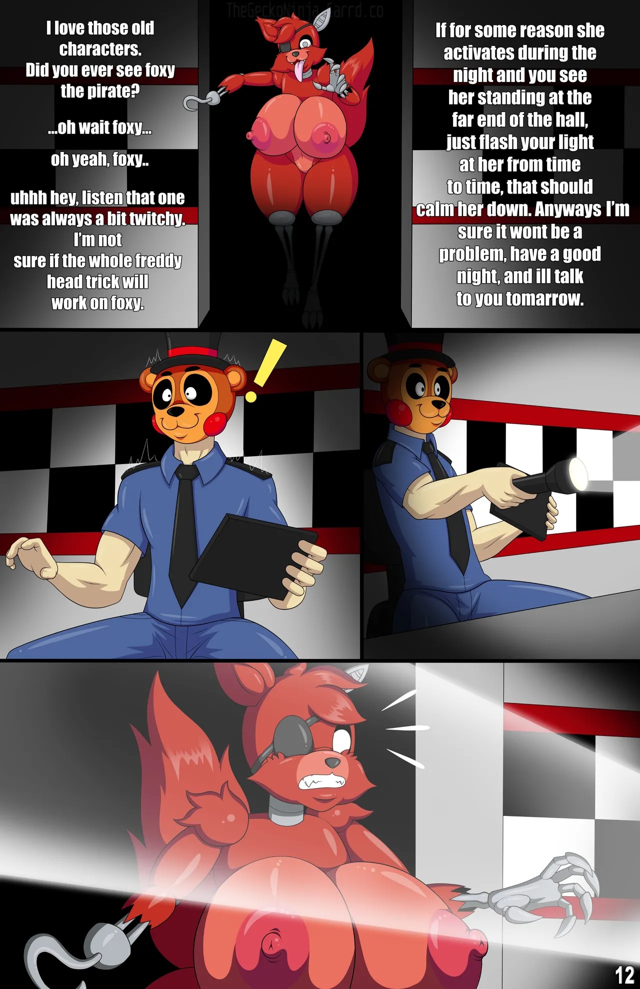 Five Fucks At Freddy's Part 2 Porn Comics english 13