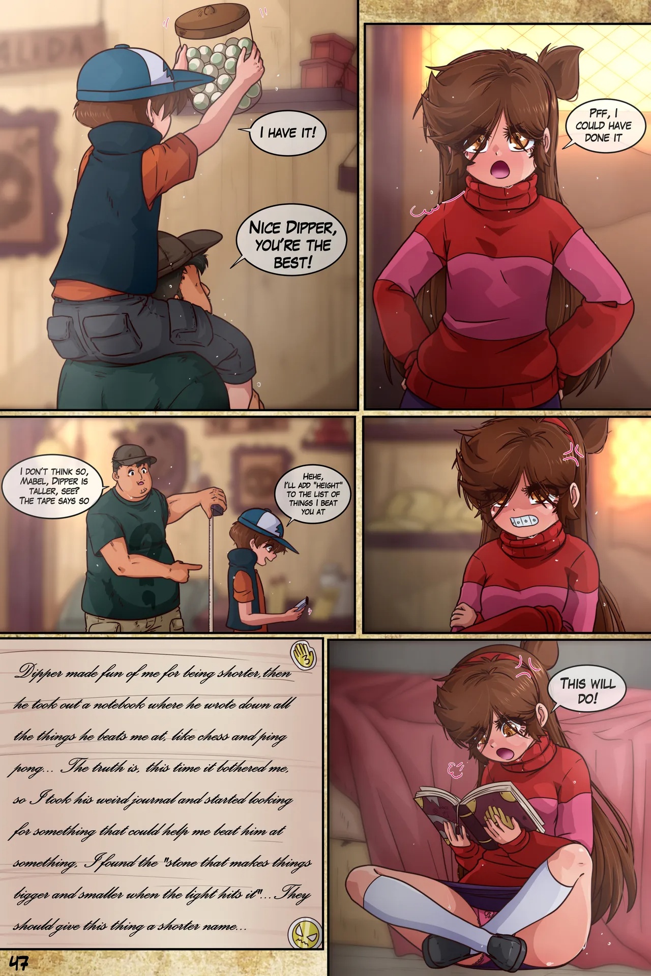 Gravity Fake Part 3 Porn Comics english 49