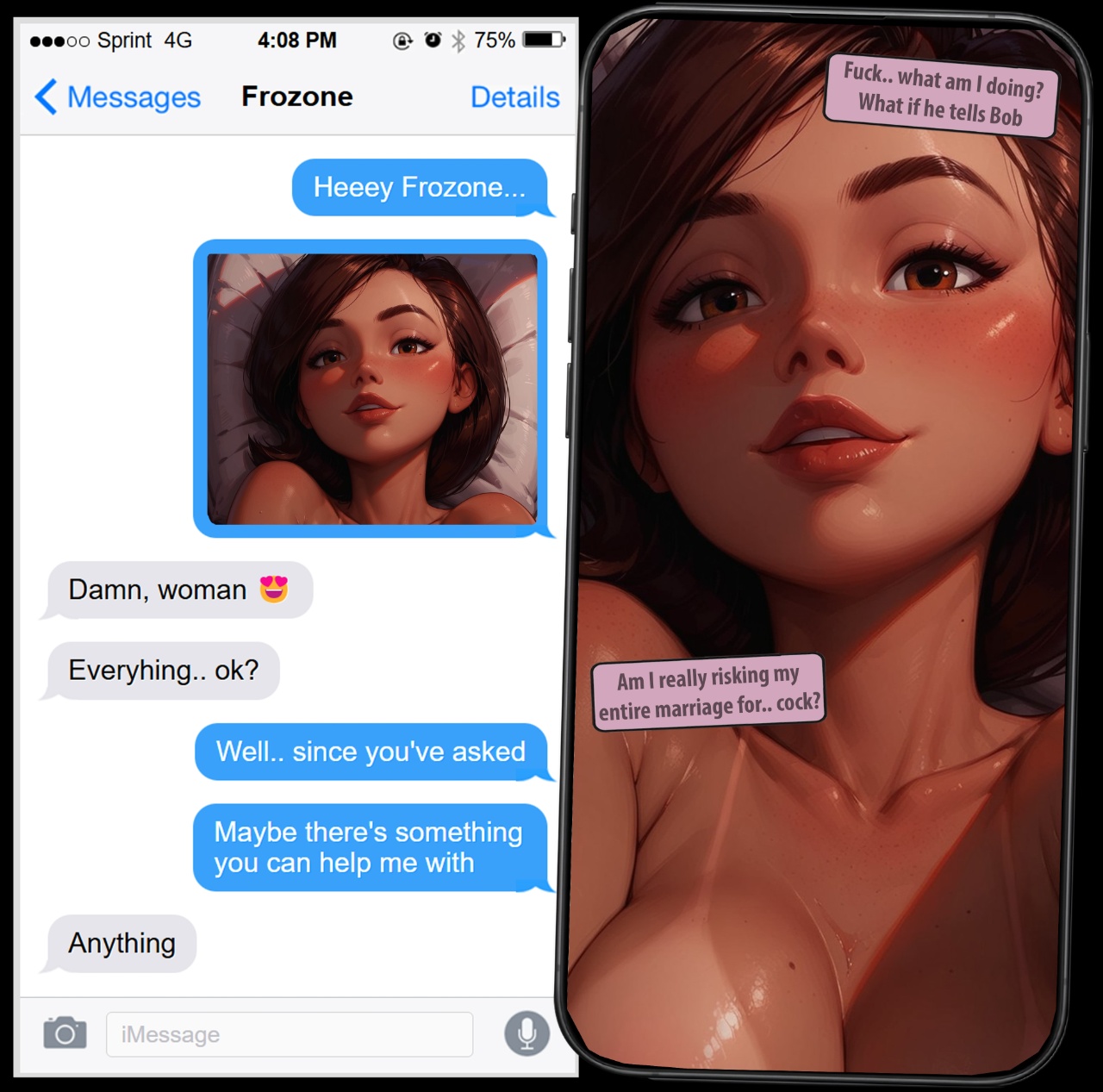 Helen & Frozone's Affair Porn Comics english 06