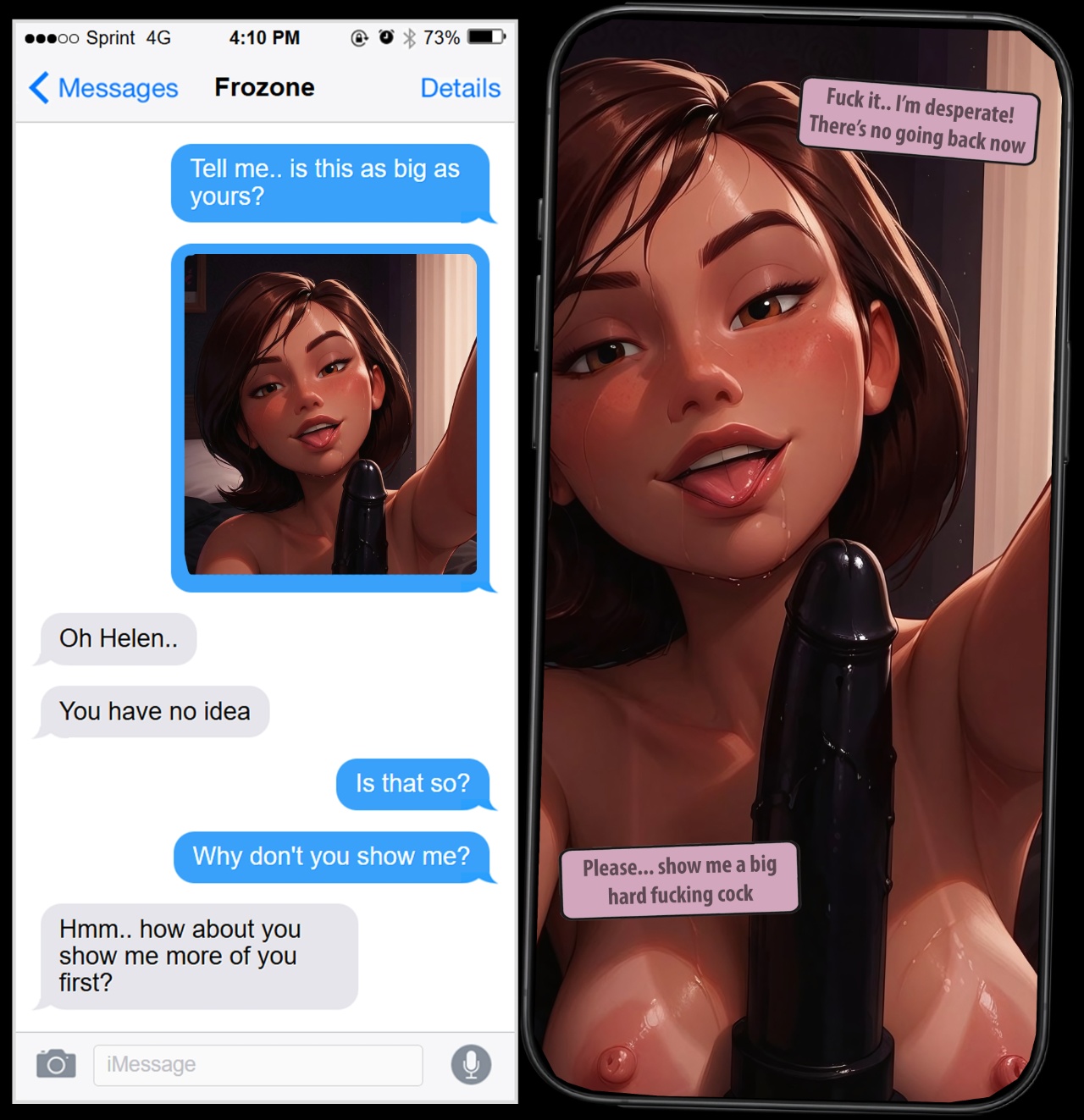 Helen & Frozone's Affair Porn Comics english 07