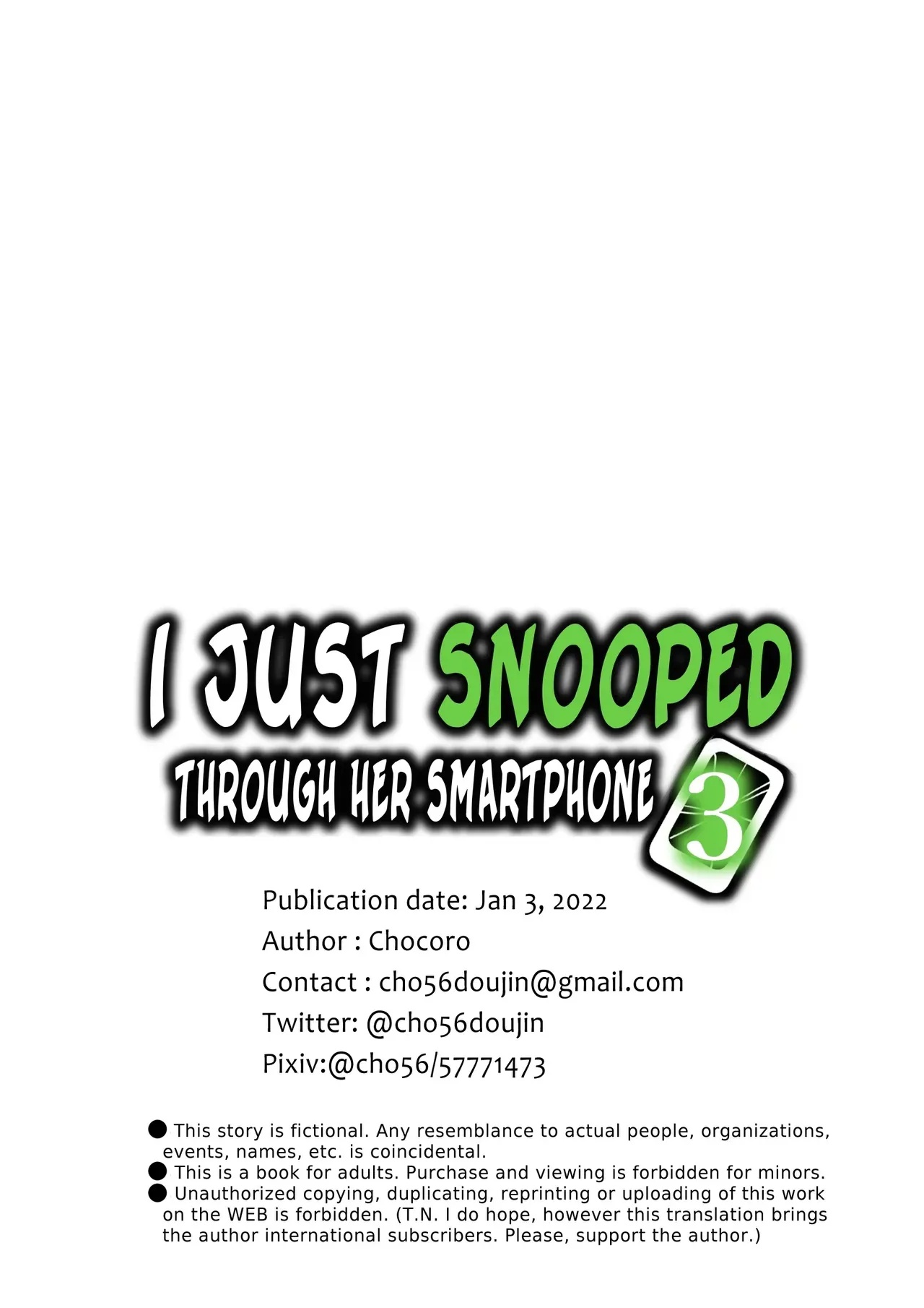 I Just Snooped through Her Smartphone Part 3 Porn Comics english 95