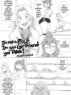 I'm Not A Milf I'm Your Girlfriend You Ass! Porn Comics english 04
