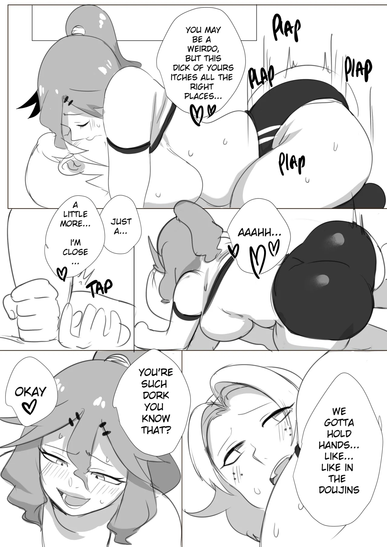 I'm Not A Milf I'm Your Girlfriend You Ass! Porn Comics english 15