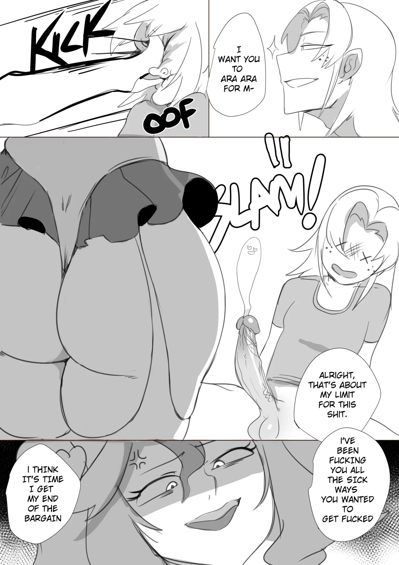 I'm Not A Milf I'm Your Girlfriend You Ass! Porn Comics english 20