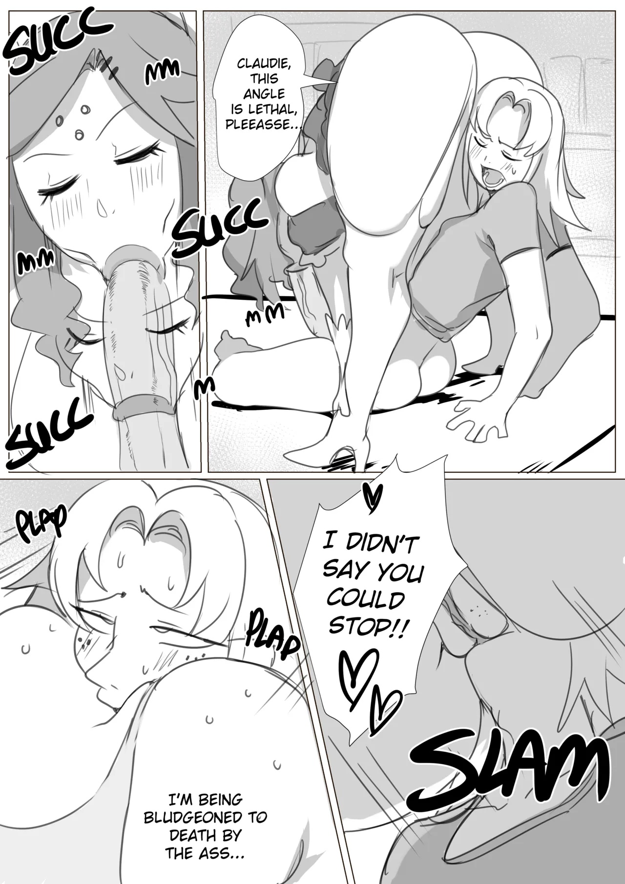 I'm Not A Milf I'm Your Girlfriend You Ass! Porn Comics english 23