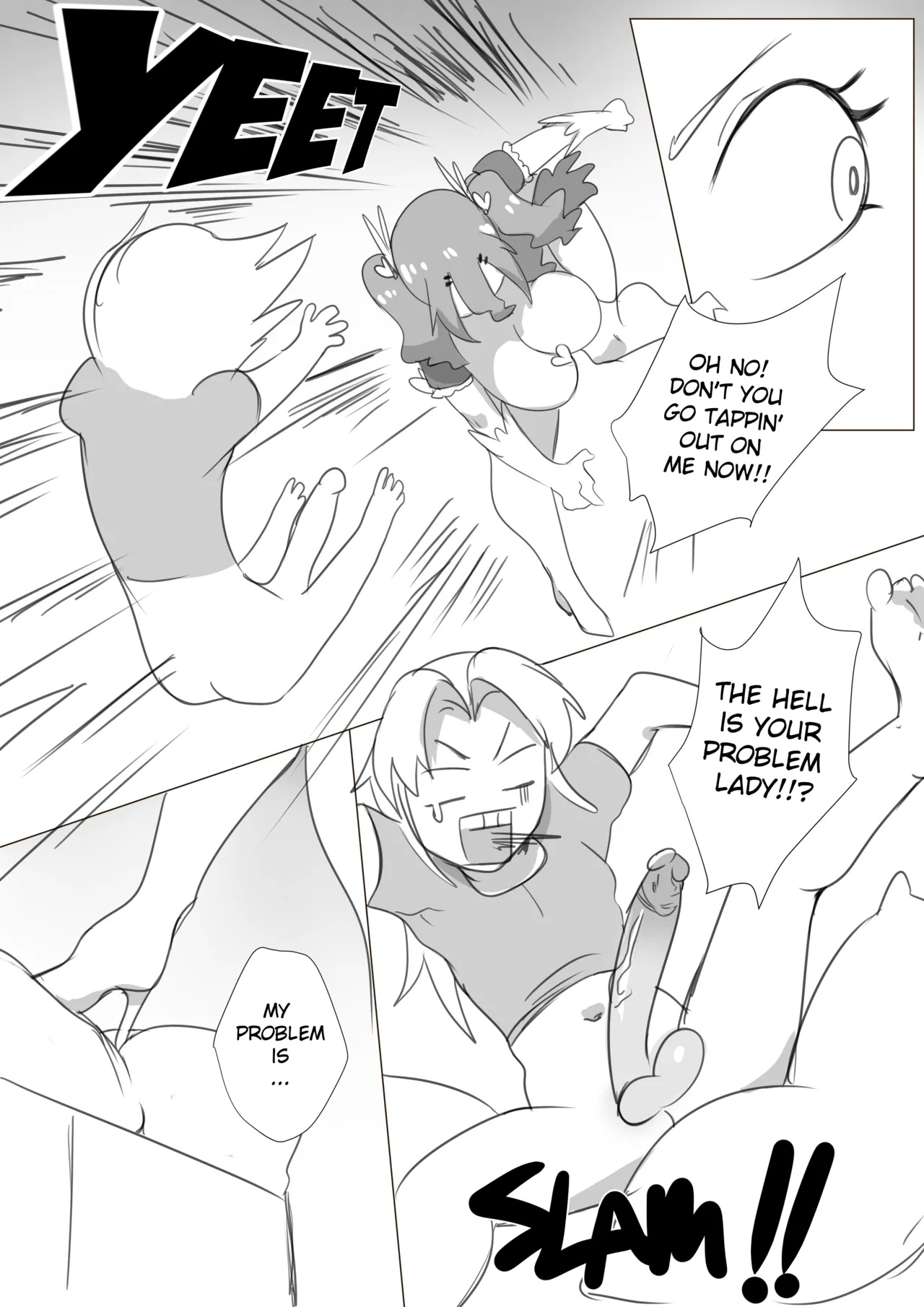 I'm Not A Milf I'm Your Girlfriend You Ass! Porn Comics english 24