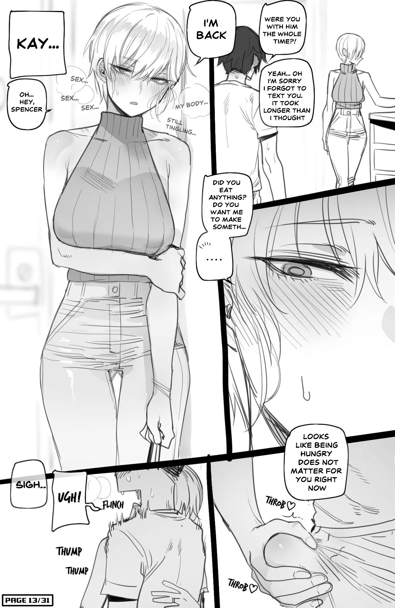 I Told My Loving Wife About My AMWF Fetish And Lost Her To Our BAC BULL Porn Comics english 13