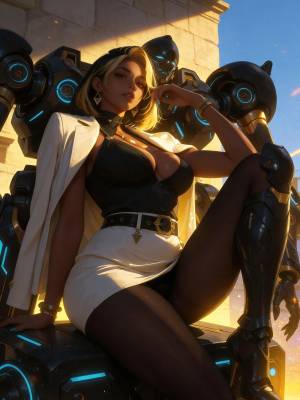 JA048: Domina Overwatch Porn Comics english 03