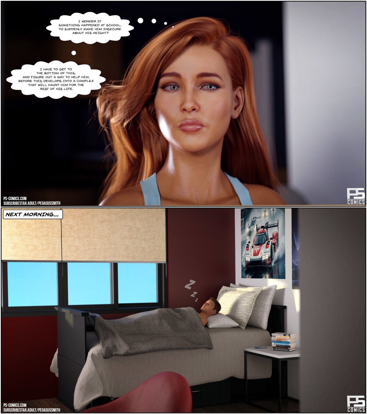 Jennifer And The Short King Porn Comics english 11