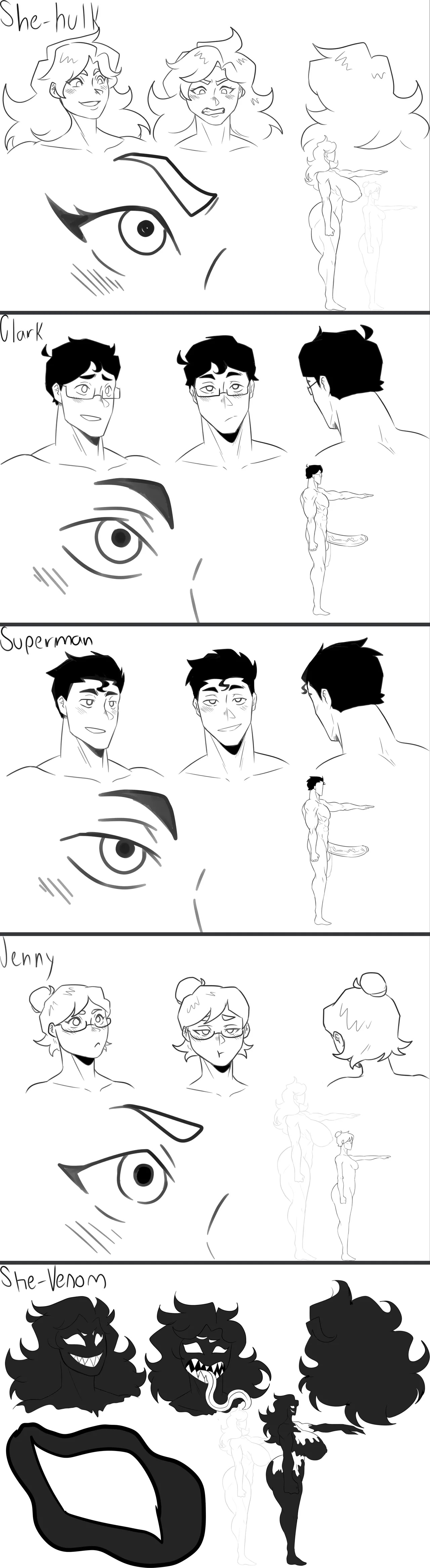 Jenny & Clark: My Sexual Adventures With Superman Porn Comics english 55