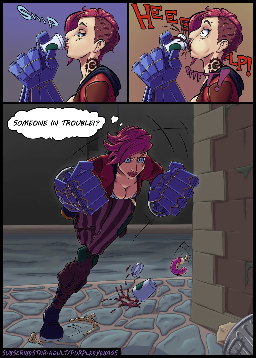 JINX, Resisting Arrest Porn Comics english 03