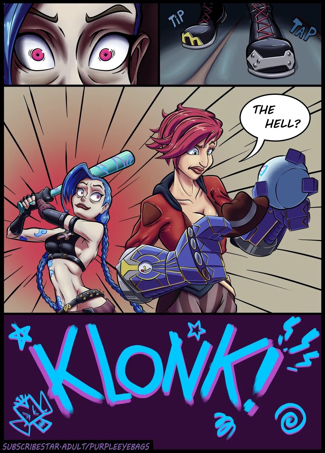 JINX, Resisting Arrest Porn Comics english 05