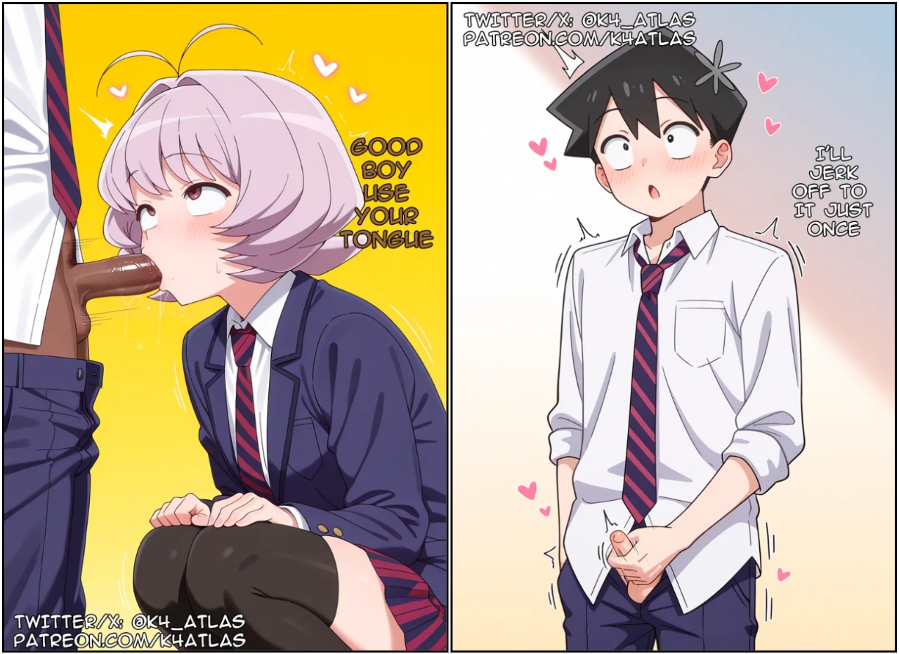 KOMI X BBC By K4ATLAS Porn Comics english 06