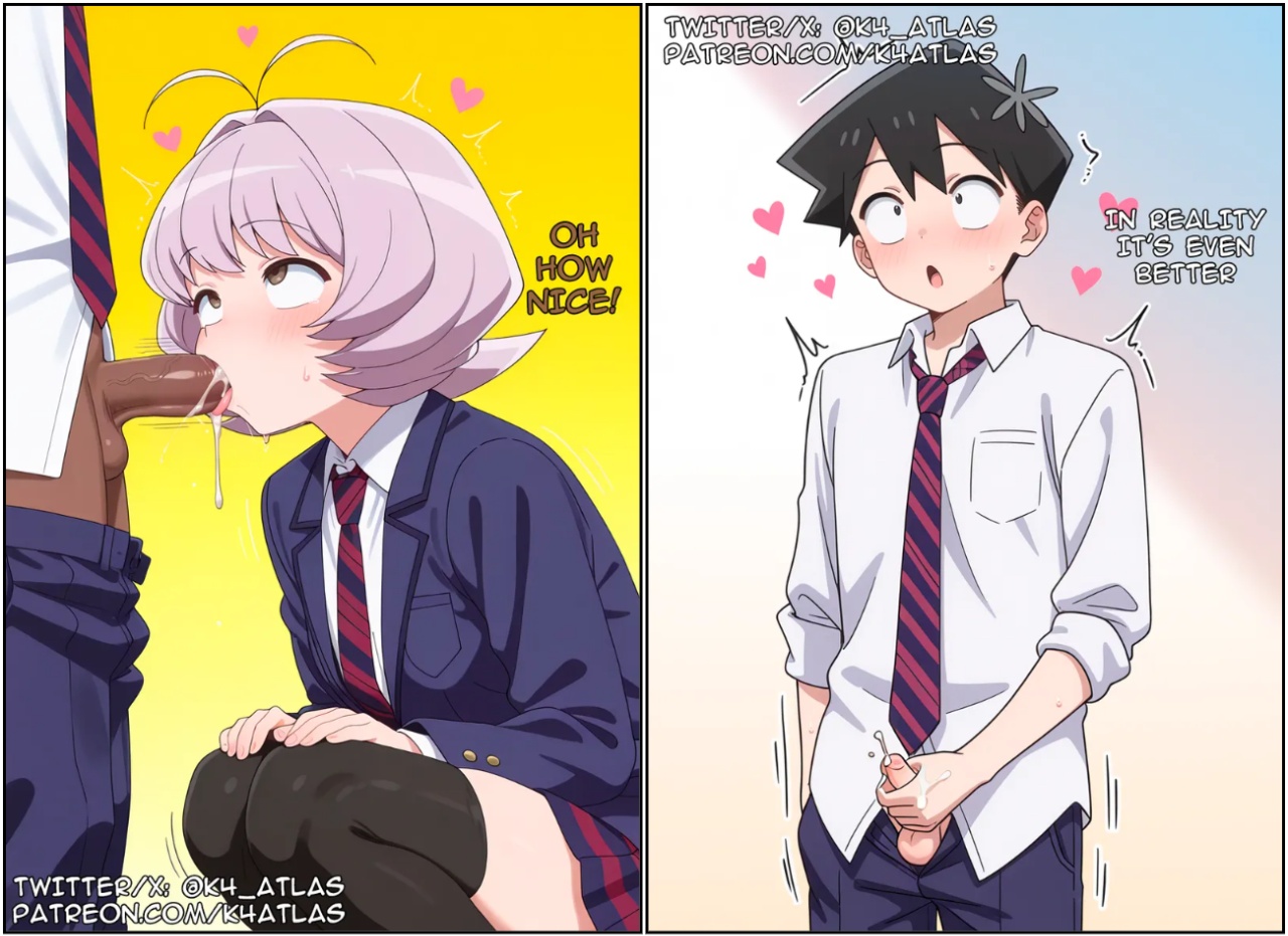 KOMI X BBC By K4ATLAS Porn Comics english 07