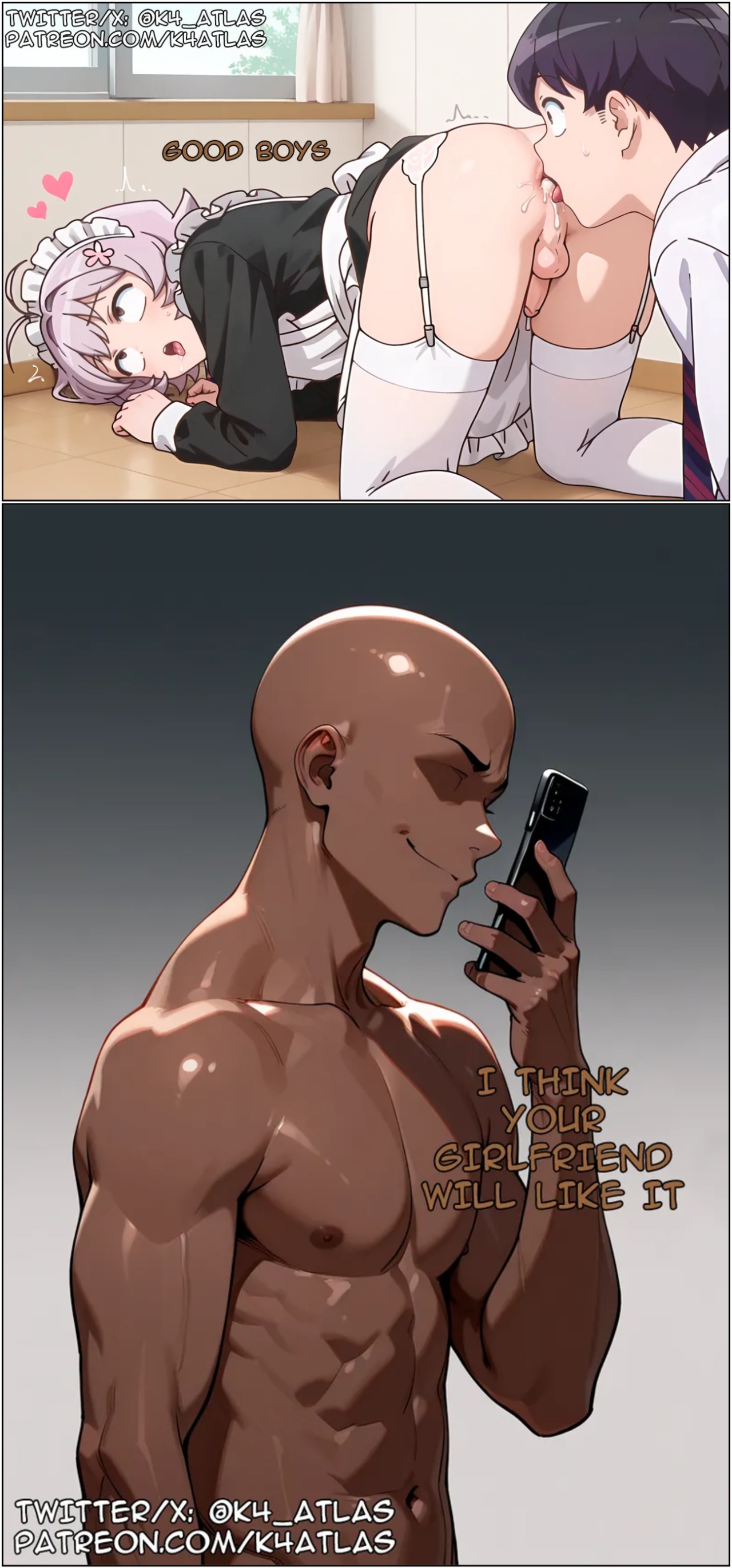 KOMI X BBC By K4ATLAS Porn Comics english 14