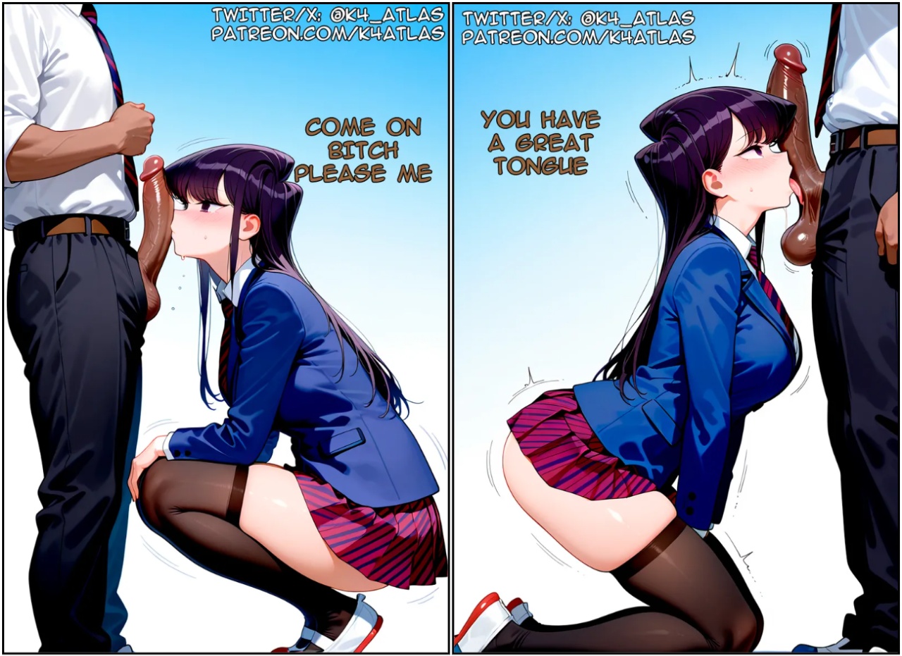 KOMI X BBC By K4ATLAS Porn Comics english 17