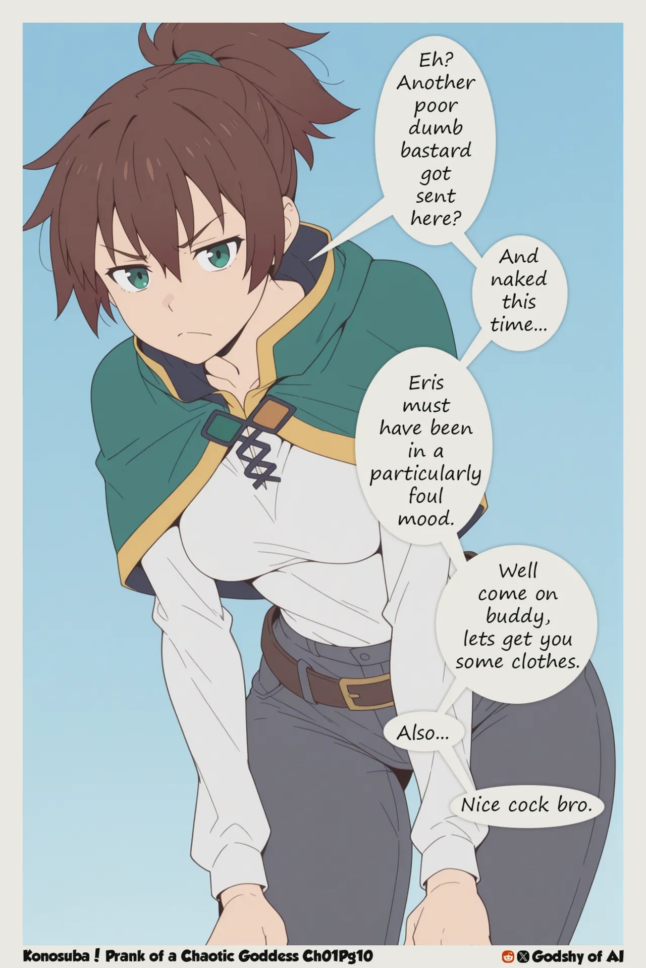 Konosuba! Prank Of a Chaotic Goddess Porn Comics english 11