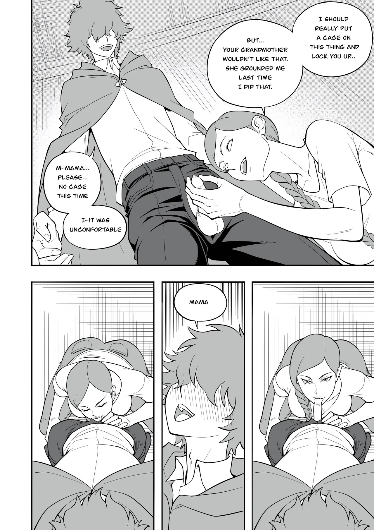 Lewd Red Riding Hood Porn Comics english 04