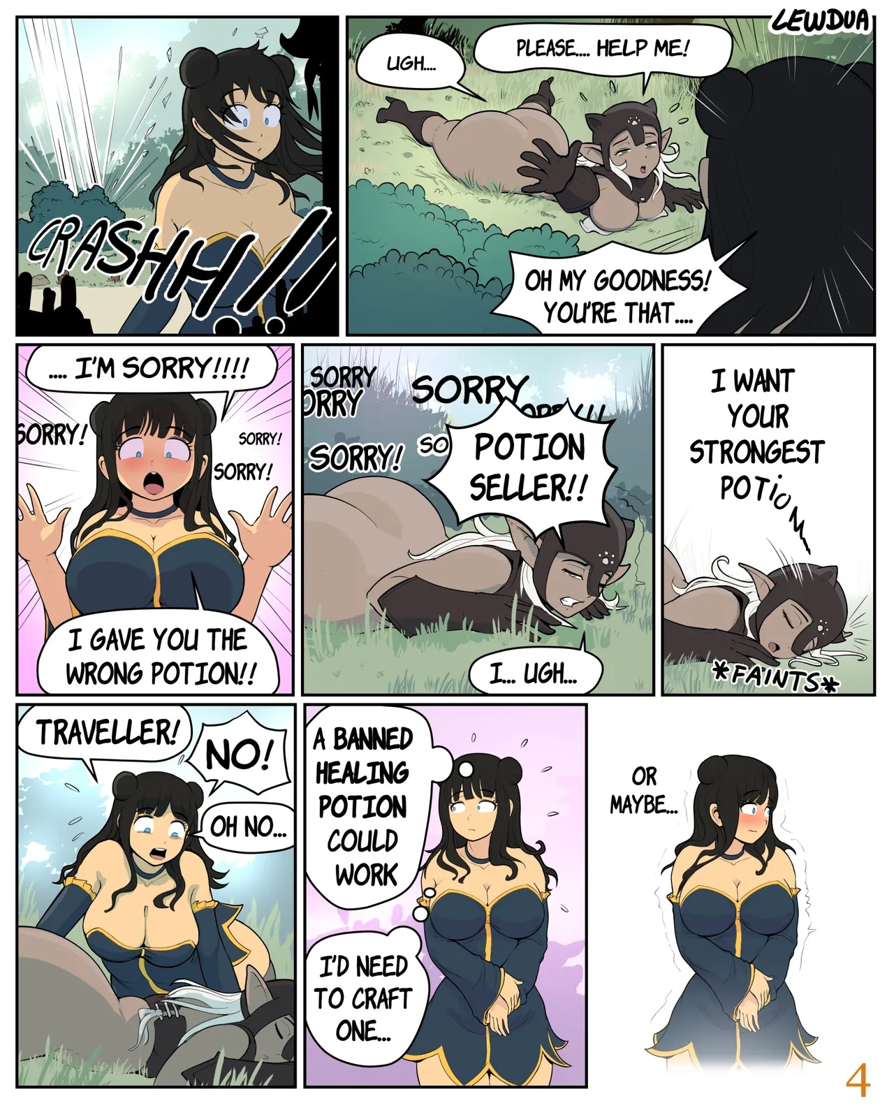 Lola Meets Pamela Porn Comics english 04