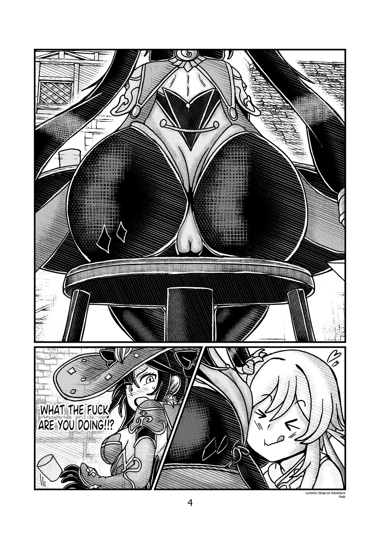 Lumine's Strap-on Adventure Porn Comics english 05