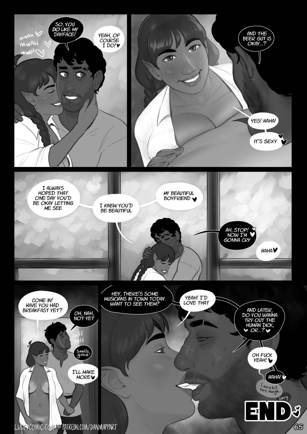 Lusty And The Big Bad Werewolf  Porn Comics english 63