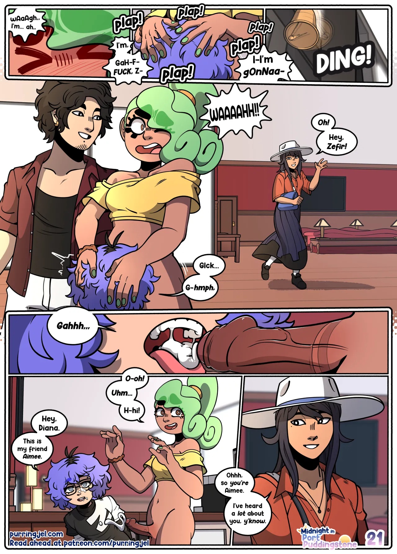 Midnight In Port Puddingstone Porn Comics english 21