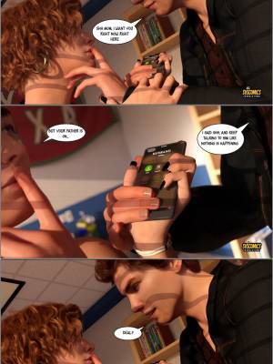 Mom On The Phone Porn Comics english 02