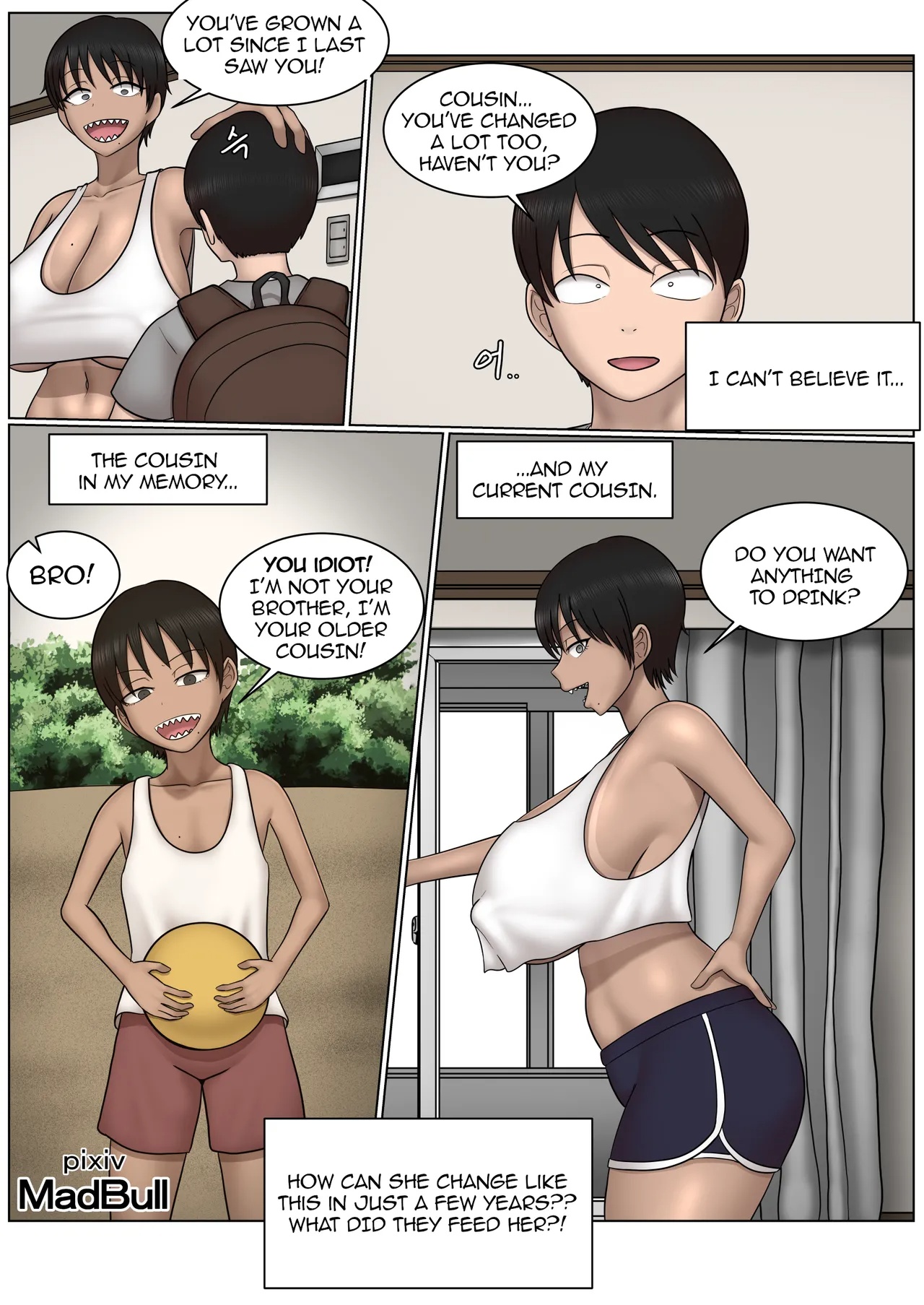 My Cousin Who Was a Tomboy Porn Comics english 02