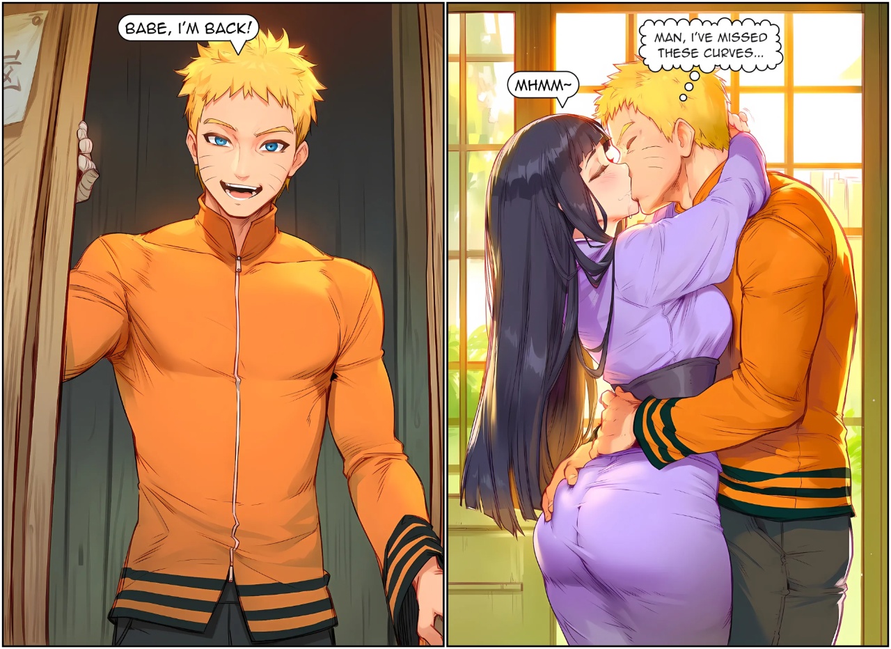 Naruto & Hinata By AKSN Porn Comics english 02