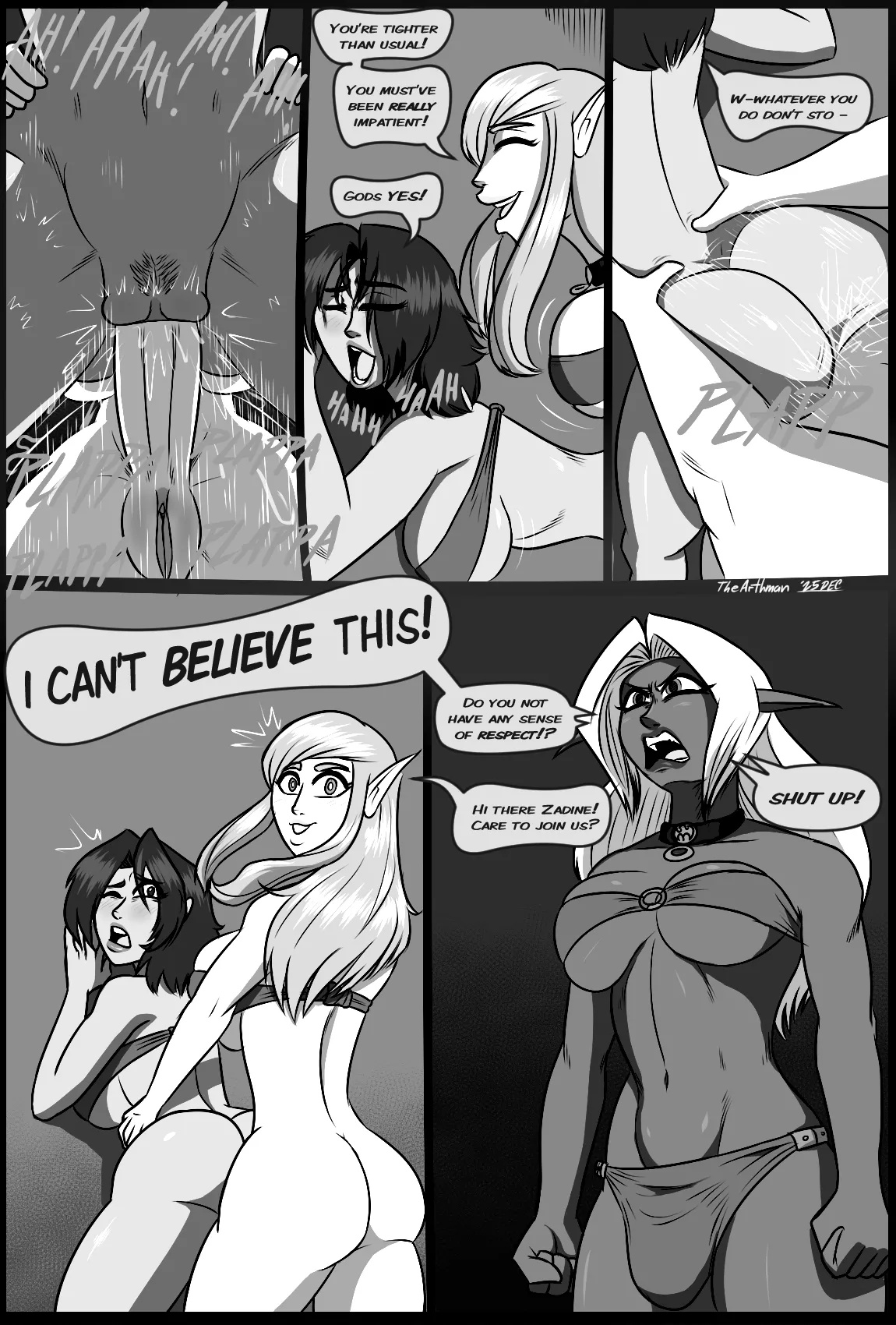 Nightly Duties Porn Comics english 03