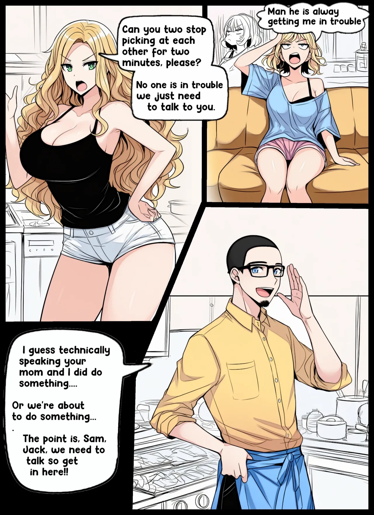 No More Secrets Porn Comics english 04