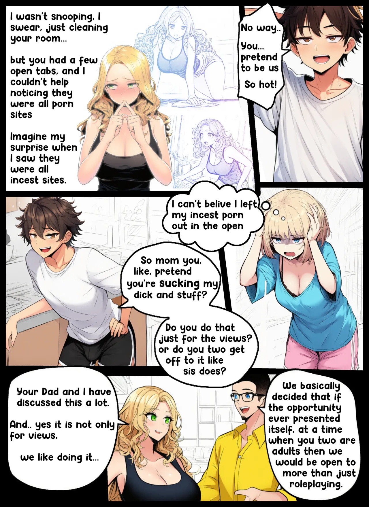 No More Secrets Porn Comics english 16