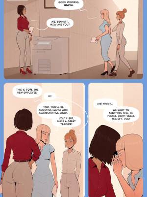 Office Politics By Skemantis Porn Comics english 07
